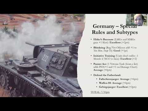 Bolt Action 3rd Edition Army Review - Germany