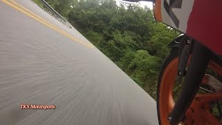 preview picture of video 'Riding the Palisades on a CBR250R'
