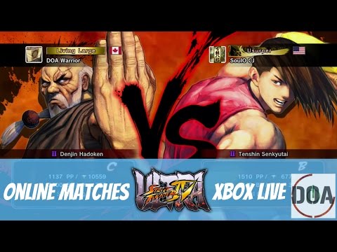 USF4 1080p HD - Online Ranked Match # 46