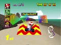 Mario Kart 64 Mushroom Cup 100cc Toad GamePlay