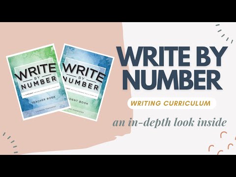 A Look Inside Write By Number Homeschool Writing Curriculum