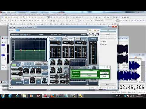 Destravando plugin wave - Sound Forge (Locutor Kiko)