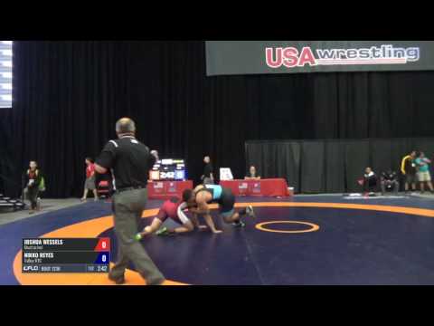 97 Con 16 #2 - Joshua Wessels (Unattached) vs. Nikko Reyes (Valley RTC)