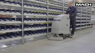 MACH M510 and M610 Electric Floor Scrubbers