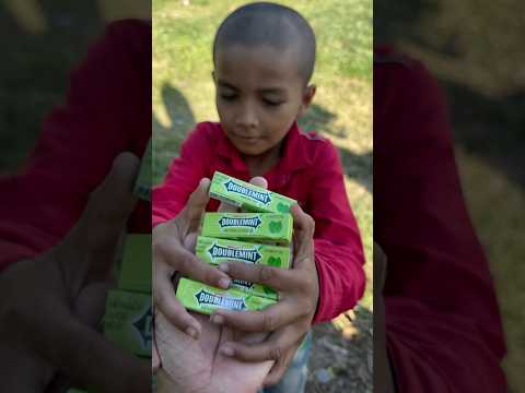 Yummy Bites CHEWING DOUBLEMINT Gummy Candy by #villagee |#viralvideo #shorts #fypシ゚ #gummy #candy