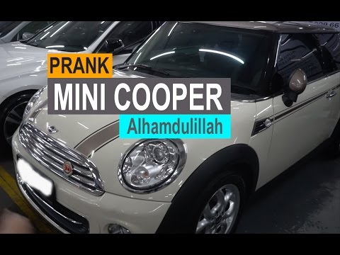 SALSHABILLA #VLOG - DI PRANK MOBIL MINI COOPER.