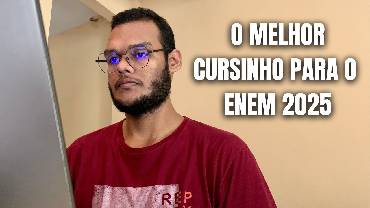 Vou fazer o ENEM de novo!! Qual o melhor cursinho para o enem 2025! (minha opinião)