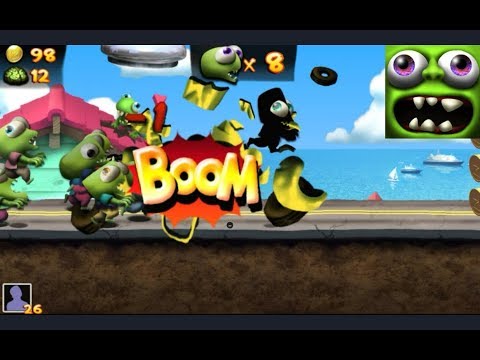 Cool FullScreen Reverse Gameplay HD - Zombie Tsunami Nice Game.