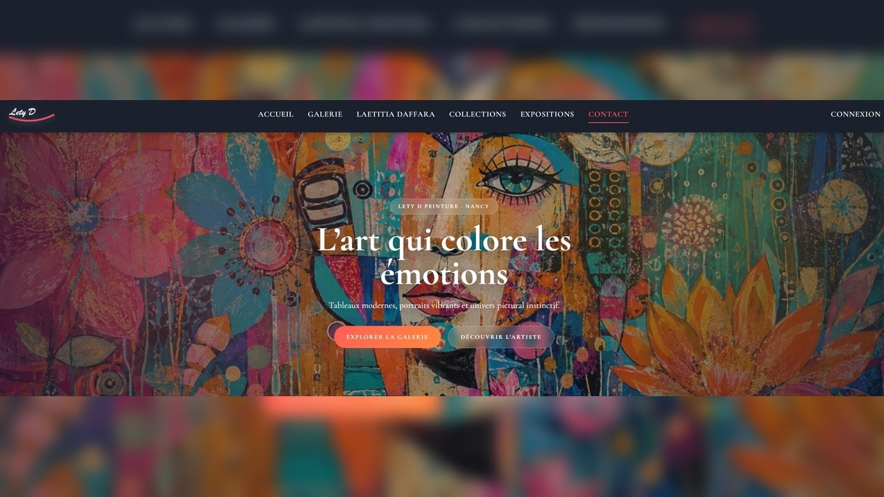 Aperçu vidéo Lety D Peinture