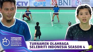 Download lagu Seru Banget! Serasa Nonton Big Match, Ahsan-Ziva dan Rafael-Debby Saling Adu Rally | TOSI Season 4 mp3