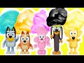 Bluey And Bingo DIY Slime Making Tutorial With Coco Lucky Snickers Characters