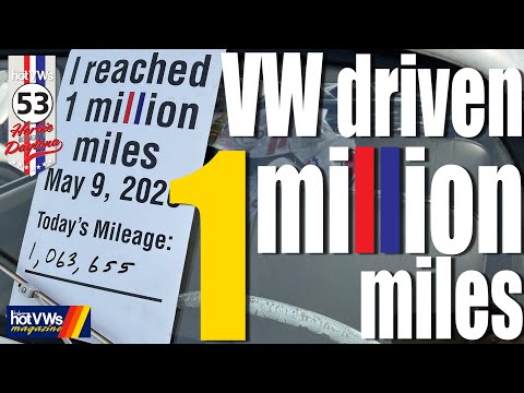 1963 Herbie Driven One Million Miles (1,600,000km) Hot VWs Magazine