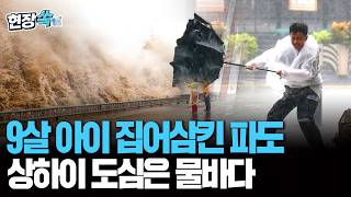 Download lagu 9살 아이 집어삼킨 파도…상하이 도심 물바다｜태풍 '3연타'에 중국 망연자실…'돌핀' 습격에 100만 명 대피 [현장쏙] / 연합뉴스TV(YonhapnewsTV) mp3