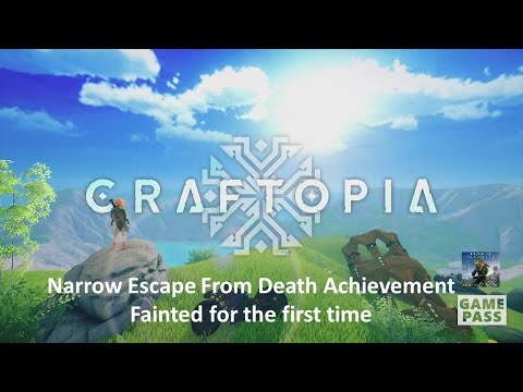 Craftopia Narrow Escape From Death Achievement