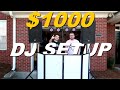 Complete Mobile DJ Setup for $1000 | Beginner DJ Buying Guide (Everything you need)