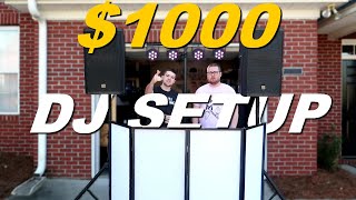 Complete Mobile DJ Setup for $1000 | Beginner DJ Buying Guide (Everything you need)