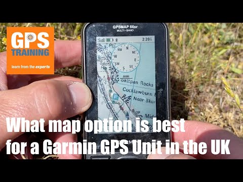 What is the best map option for a Garmin GPS unit?