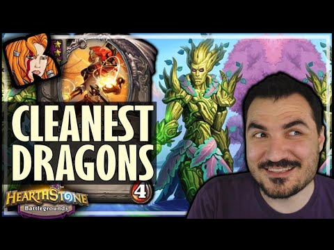 CLEANEST DRAGON BUILD EVER! - Hearthstone Battlegrounds
