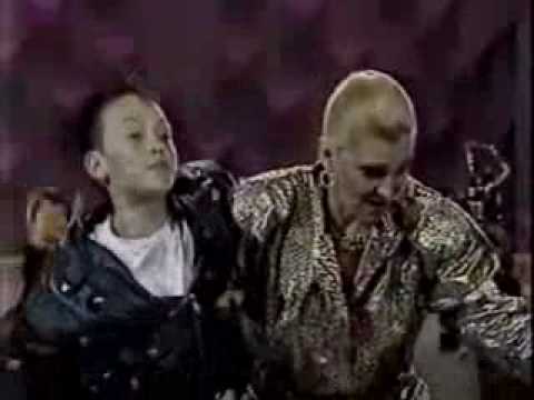 Trem da alegria no Programa Hebe SBT 1989