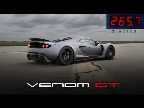 Hennessey Venom GT: самый быстрый автомобиль в мире. Фото.