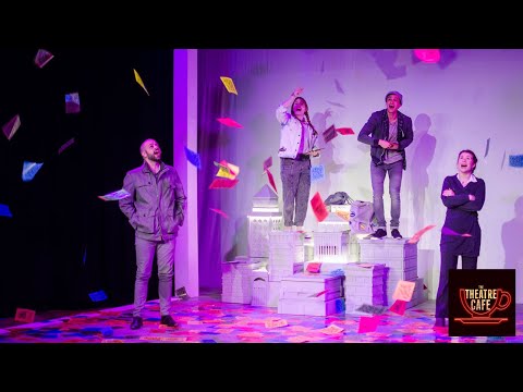 Behind-the-scenes flavor — rehearsal shots and skyline line art cue an intimate, piano-driven score