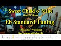 Sweet Child O Mine Guns N Roses Bass Cover With Tabs
