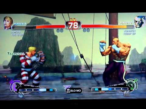 SSF4: dnm3rd (Cody) vs sunset01 (Sagat) - Japanese XBL ranked