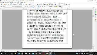 Lifespan Social and Personality Development In Infancy Lecture