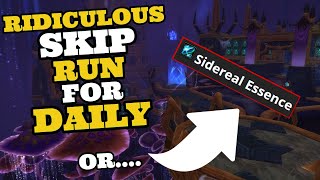 Sidereal Essence in less than 5 minutes....or just a really fast daily!