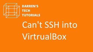 YouTube Thumbnail for Can't SSH into VirtualBox Machine
