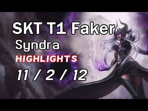 SKT T1 Faker Syndra 11/2/12 VS Ekko | Highlights
