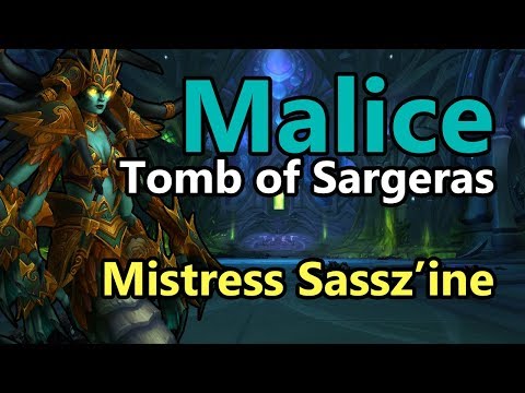 Malice Vs. Mistress Sassz'ine - Mythic - Protection Paladin (EU-Draenor)