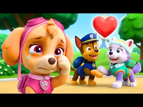 Paw Patrol Ultimate Rescue | Skye falls in love with Chase?! | A Sad Story with a Happy Ending