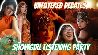 The Life of a Showgirl:Listening Party 🧡 Debates on Hot Takes🔥Love❤️‍🔥Swiftie Madness✨| Taylorverse 