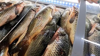 内陸国のモンゴルで魚介類を買おうと思ったら高くて手が出なかった。