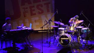 Taylor McFerrin with Marcus Gilmore on the drums