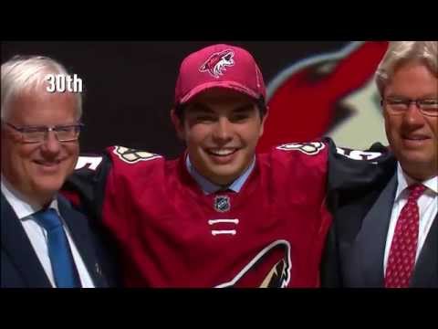 The first round of the 2015 NHL Draft in a minute