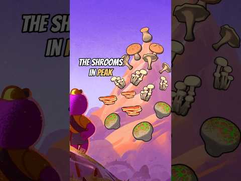 Brief Shroom Guide for Peak | Peak #peakgameplay #tipsandtricks
