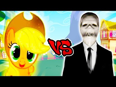 Applejack Vs Slender Man Army - Epic Battle - Left 4 dead 2 Gameplay (Left 4 Dead 2 MLP Custom Mod)