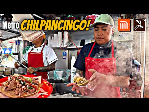 What to EAT at the CHILPANCINGO METRO in CDMX? 😱