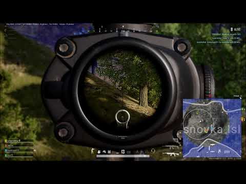 PLAYERUNKNOWN'S BATTLEGROUNDS: Silenced SKS Double (7x) | Shot with GeForce