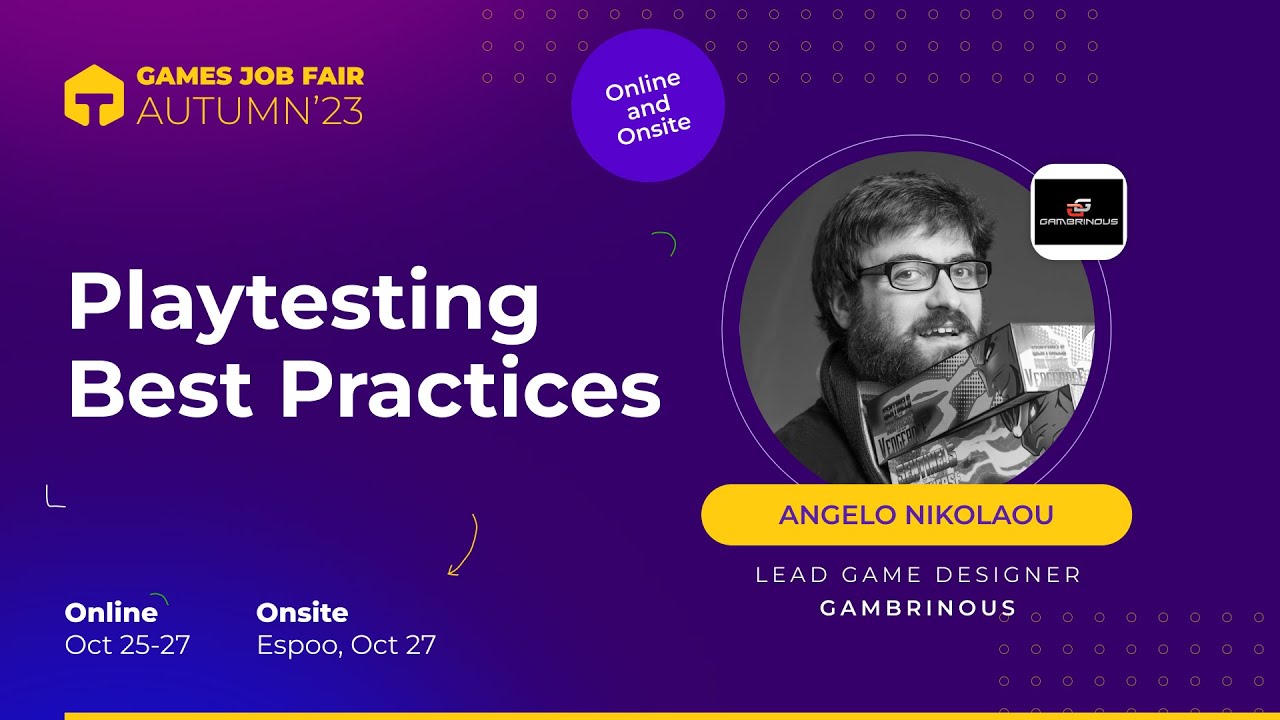 Playtesting Best Practices