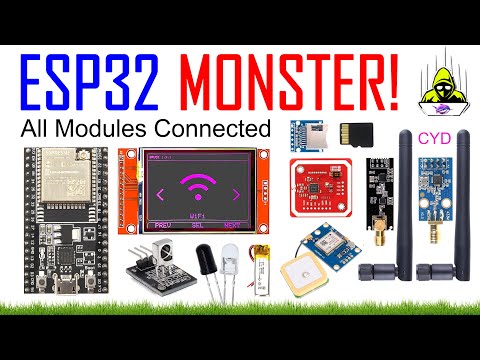 DIY CYD Bruce ESP32 Project with 2.4" TFT Touch Display | Full Hardware Integration Tutorial