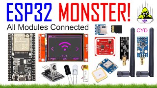 DIY CYD Bruce ESP32 Project with 2.4" TFT Touch Display | Full Hardware Integration Tutorial