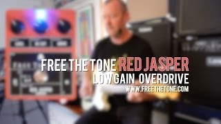 Video thumbnail for Free The Tone: RED JASPER Low-Gain OD - Demo and Review by Brett Kingman