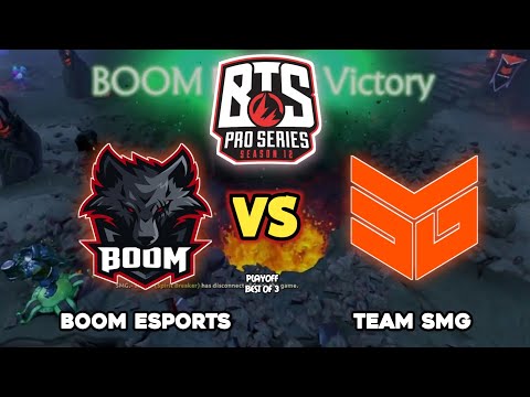 BOOM ESPORTS VS TEAM SMG HIGHLIGHTS - PLAYOFF UPPER BRACKET BTS PRO SERIES SEASON 12 DOTA 2