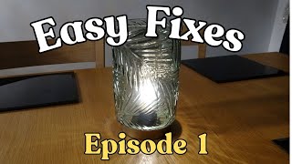 Easy Fix #1 – Fixing a Dead Battery Table Lamp