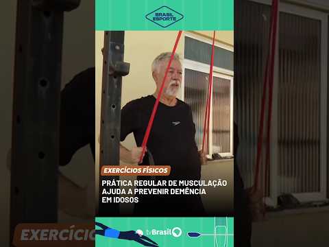 Prática regular de musculação ajuda a prevenir demência em idosos