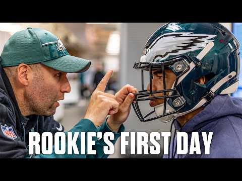 Everything Philadelphia Eagles Rookies Do On Their First Day