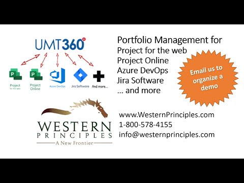 UMT360 Portfolio Management with Project for the web and more